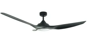 Vencha Raven RWS 52" DC Smart Ceiling Fan with Light Kit Black by Vencha, a Ceiling Fans for sale on Style Sourcebook