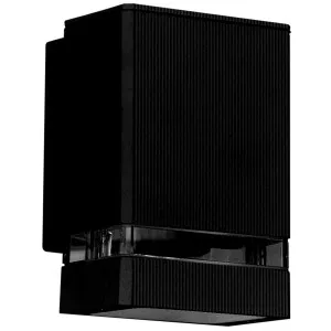 Telbix Roland Exterior Wall Light Black by Telbix, a Wall Lighting for sale on Style Sourcebook