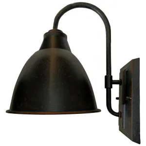 Riverside Outdoor Wall Light Antique Bronze by Lighting Inspirations, a Outdoor Lighting for sale on Style Sourcebook