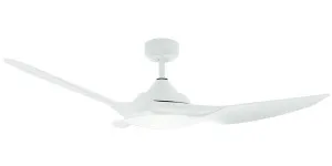 Vencha Raven RWS 52" DC Smart Ceiling Fan White by Vencha, a Ceiling Fans for sale on Style Sourcebook