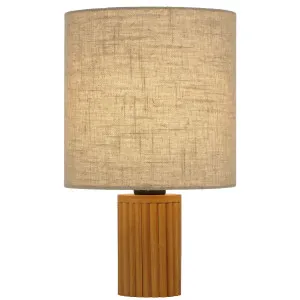 Telbix Inwood Table Lamp Pine by Telbix, a Table & Bedside Lamps for sale on Style Sourcebook