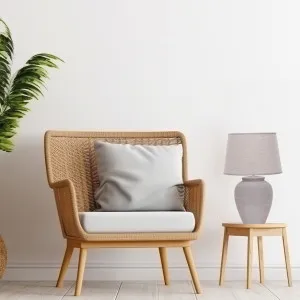 Vencha Kash Table Lamp Brown by Vencha, a Table & Bedside Lamps for sale on Style Sourcebook