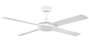 Fanco Eco Silent Deluxe 52" Smart DC Ceiling Fan with TriControl White by Fanco, a Ceiling Fans for sale on Style Sourcebook