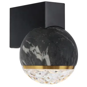 Telbix Oneta Wall Light Black by Telbix, a Wall Lighting for sale on Style Sourcebook