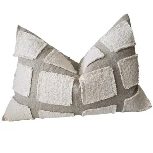 Fia Linen Cotton Cushion 40x60cm Lumbar - Natural by null, a Cushions, Decorative Pillows for sale on Style Sourcebook
