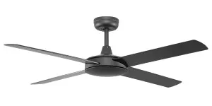 Fanco Eco Silent Deluxe 52" Smart DC Ceiling Fan with Remote Control Black by Fanco, a Ceiling Fans for sale on Style Sourcebook