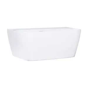 Lamore 1500mm White Back to Wall Bath by null, a Bathtubs for sale on Style Sourcebook