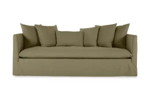 Santa Monica 3 Seat Sofa, Green, by Lounge Lovers by Lounge Lovers, a Sofas for sale on Style Sourcebook
