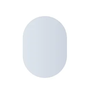 Pill Polished Edge Bathroom Mirror 70cm x 50cm Glue-to-Wall No Demister by Luxe Mirrors, a Vanity Mirrors for sale on Style Sourcebook