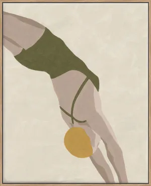 SUMMER SWIM - PLUNGE by null, a Prints for sale on Style Sourcebook