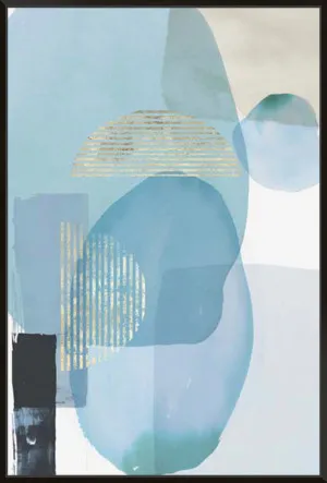 COLOUR BLOCKS II - BLUE by null, a Prints for sale on Style Sourcebook
