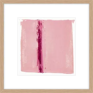 PINK STREAK - 64cm x 64cm by null, a Prints for sale on Style Sourcebook