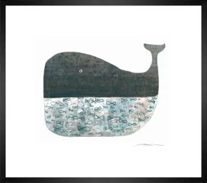 BLUE WHALE I ETCHING by null, a Prints for sale on Style Sourcebook