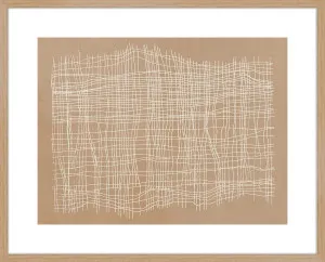 BASKET WEAVE - 104cm x 84cm by null, a Prints for sale on Style Sourcebook