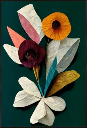 A PAPER BOUQUET by null, a Prints for sale on Style Sourcebook