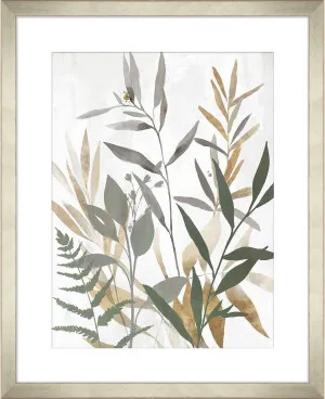 BOTANICAL BLUE LEAVES II by null, a Prints for sale on Style Sourcebook