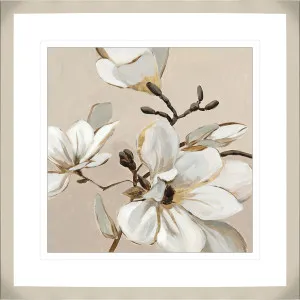 WHITE MAGNOLIA BRANCH I by null, a Prints for sale on Style Sourcebook