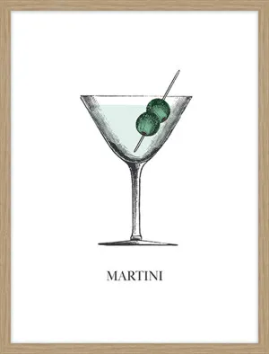 COCKTAILS - MARTINI by null, a Prints for sale on Style Sourcebook