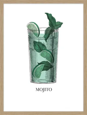 COCKTAILS - MOJITO by null, a Prints for sale on Style Sourcebook