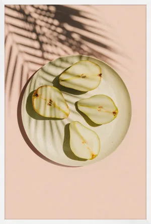 PEAR PLATE - SHADE by null, a Prints for sale on Style Sourcebook