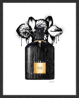 NOIR PERFUME ORCHID by null, a Prints for sale on Style Sourcebook