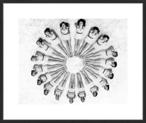 WOMEN LYING CIRCLE by null, a Prints for sale on Style Sourcebook