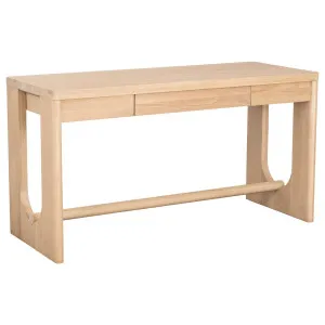 Shenali 140cm Oak Console Desk, Natural by null, a Sideboards, Buffets & Trolleys for sale on Style Sourcebook