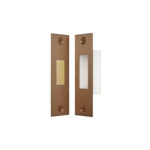 Toilet Lock Latch - Brushed Copper by ABI Interiors Pty Ltd, a Door Hardware for sale on Style Sourcebook