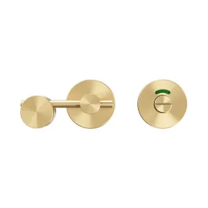 Toilet Lock Indicator - Brushed Brass by ABI Interiors Pty Ltd, a Door Hardware for sale on Style Sourcebook