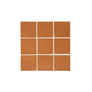 Rommani Handmade Zellige Square Tile - Biscuit by ABI Interiors Pty Ltd, a Tiles & Pavers for sale on Style Sourcebook