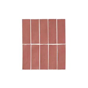 Rommani Handmade Zellige Rectangle Tile - Desert Rose by ABI Interiors Pty Ltd, a Tiles & Pavers for sale on Style Sourcebook