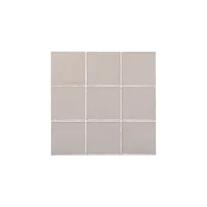 Tropea Natural Edge Square Tile - Dove Grey by ABI Interiors Pty Ltd, a Tiles & Pavers for sale on Style Sourcebook