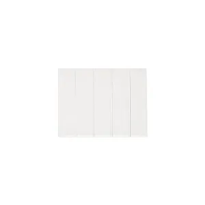 Tropea Natural Edge Subway Tile - Matte White by ABI Interiors Pty Ltd, a Tiles & Pavers for sale on Style Sourcebook