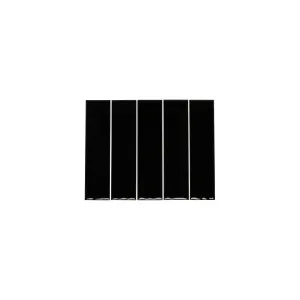 Tropea Natural Edge Subway Tile - Raven Black by ABI Interiors Pty Ltd, a Tiles & Pavers for sale on Style Sourcebook