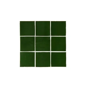 Rommani Handmade Zellige Square Tile - Fern by ABI Interiors Pty Ltd, a Tiles & Pavers for sale on Style Sourcebook