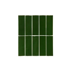 Rommani Handmade Zellige Rectangle Tile - Fern by ABI Interiors Pty Ltd, a Tiles & Pavers for sale on Style Sourcebook