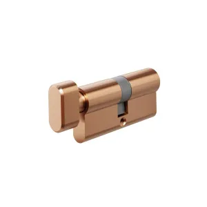 Euro Cylinder Single (Key/Turn) 70mm - Brushed Copper by ABI Interiors Pty Ltd, a Door Hardware for sale on Style Sourcebook