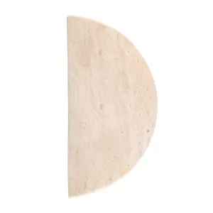 Travertine Half Moon Entry Door Pull (Single) by ABI Interiors Pty Ltd, a Door Hardware for sale on Style Sourcebook