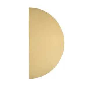 Imes Half Moon Entry Door Pull - Brushed Brass by ABI Interiors Pty Ltd, a Door Hardware for sale on Style Sourcebook