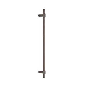 Modi Adjustable Entry Door Pull 600mm - Brushed Gunmetal by ABI Interiors Pty Ltd, a Door Hardware for sale on Style Sourcebook