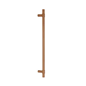 Modi Adjustable Entry Door Pull 600mm - Brushed Copper by ABI Interiors Pty Ltd, a Door Hardware for sale on Style Sourcebook