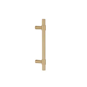 Modi Adjustable Entry Door Pull 300mm - Brushed Brass by ABI Interiors Pty Ltd, a Door Hardware for sale on Style Sourcebook