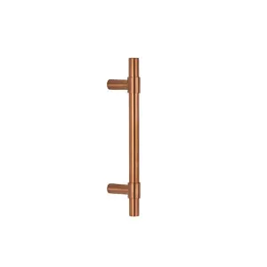 Modi Adjustable Entry Door Pull 300mm - Brushed Copper by ABI Interiors Pty Ltd, a Door Hardware for sale on Style Sourcebook