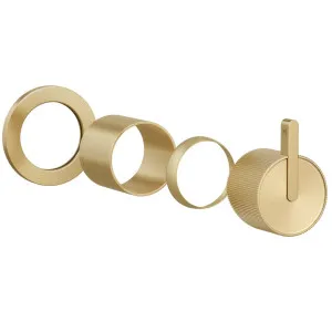 Namika Minimal Handle Kit - Brushed Brass by ABI Interiors Pty Ltd, a Bathroom Taps & Mixers for sale on Style Sourcebook