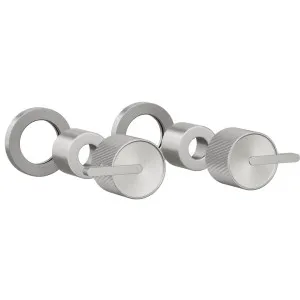 Namika Assembly Handle Kit - Brushed Nickel by ABI Interiors Pty Ltd, a Bathroom Taps & Mixers for sale on Style Sourcebook