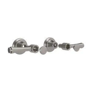 Kingsley Assembly Handle Kit - Brushed Nickel by ABI Interiors Pty Ltd, a Bathroom Taps & Mixers for sale on Style Sourcebook