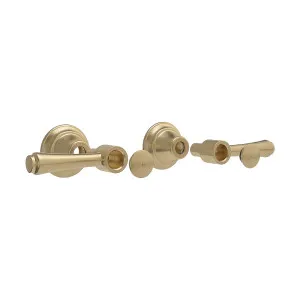 Kingsley Assembly Handle Kit - Brushed Brass by ABI Interiors Pty Ltd, a Bathroom Taps & Mixers for sale on Style Sourcebook