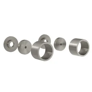 Pixi Tile Insert Assembly Handle Kit - Brushed Nickel by ABI Interiors Pty Ltd, a Bathroom Taps & Mixers for sale on Style Sourcebook