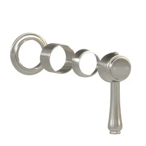 Kingsley Minimal Handle Kit - Brushed Nickel by ABI Interiors Pty Ltd, a Bathroom Taps & Mixers for sale on Style Sourcebook