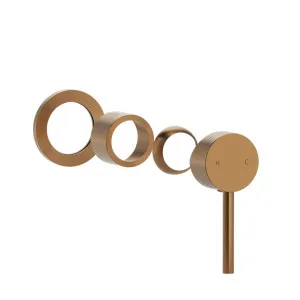 Elysian Minimal Handle Kit - Brushed Copper by ABI Interiors Pty Ltd, a Bathroom Taps & Mixers for sale on Style Sourcebook